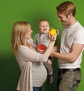 Gesunde Ernährung für die Familie (Sujetfoto)