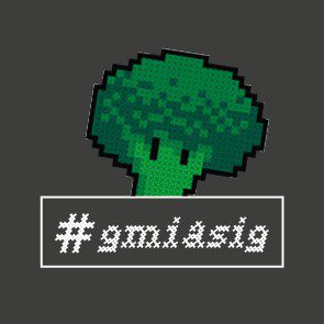 Brokkolisticker im Rahmen der Kampagne Sei amol g'miasig