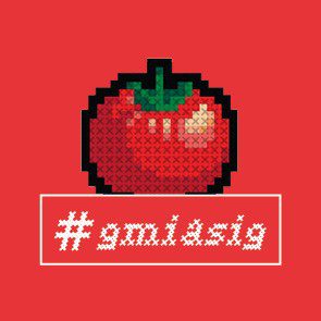 Paradeisersticker im Rahmen der Kampagne Sei amol g'miasig