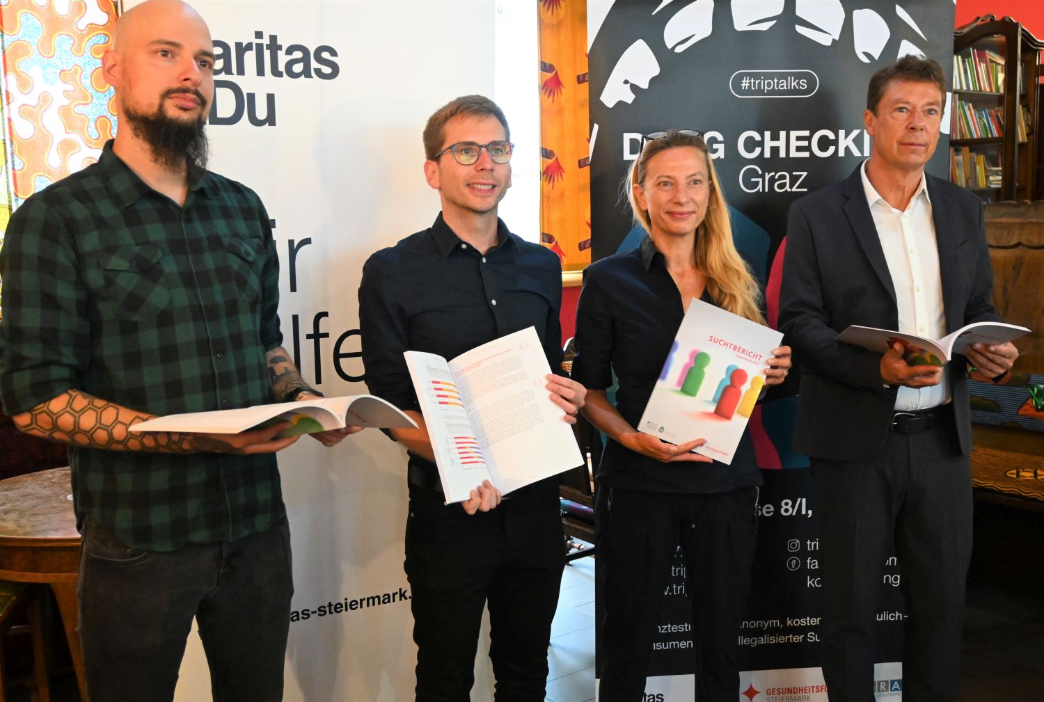 Drug-Checking (Foto Pressekonferenz)