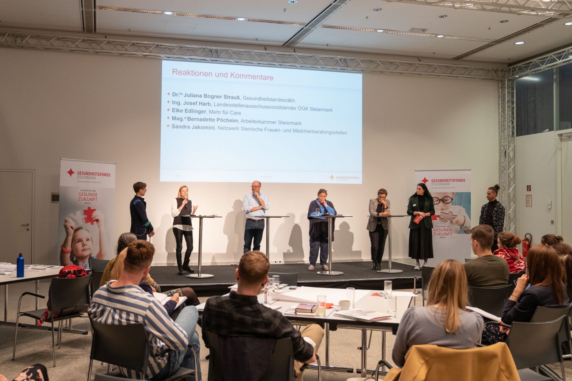 Gendergerecht und fair (Podiumsteilnehmer der VA)