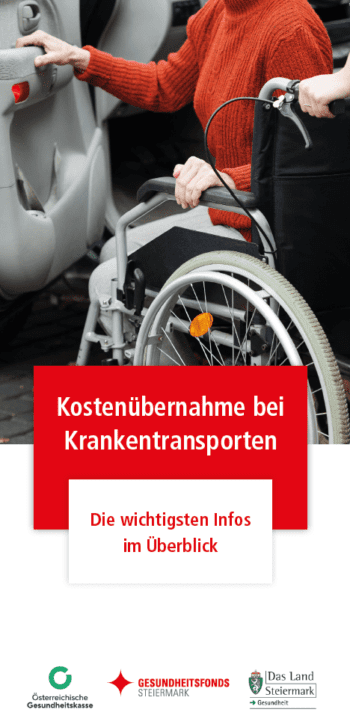 Folder Krankentransporte Folder Krankentransporte
