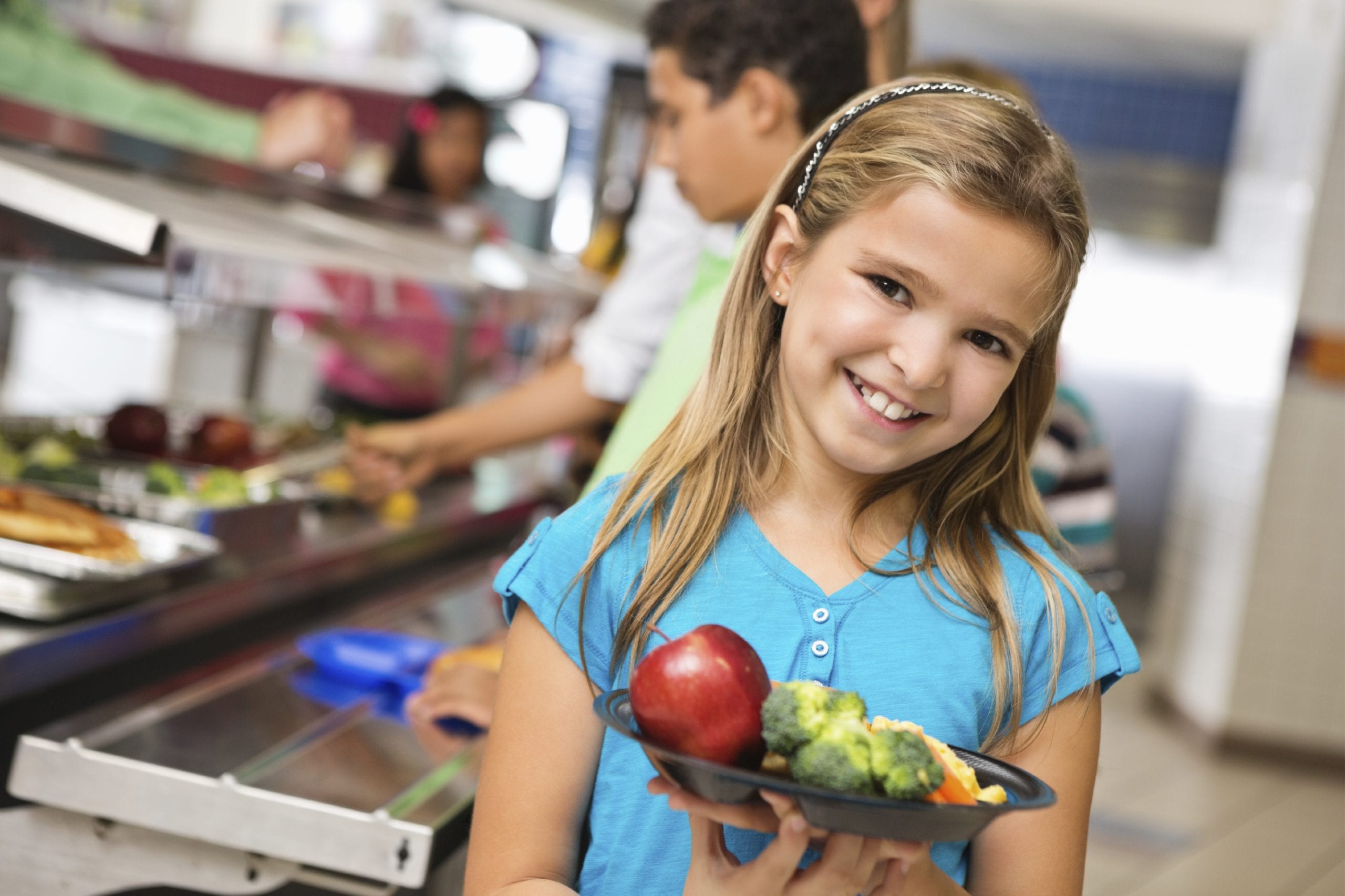 Gesundes Essen und Trinken in der Schule (Imagebild)