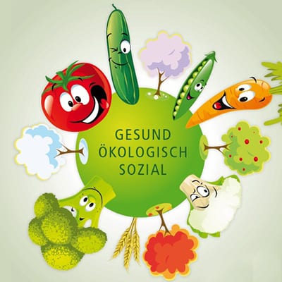 gesundes Essen und Trinken im Kindergarten (Imagebild)