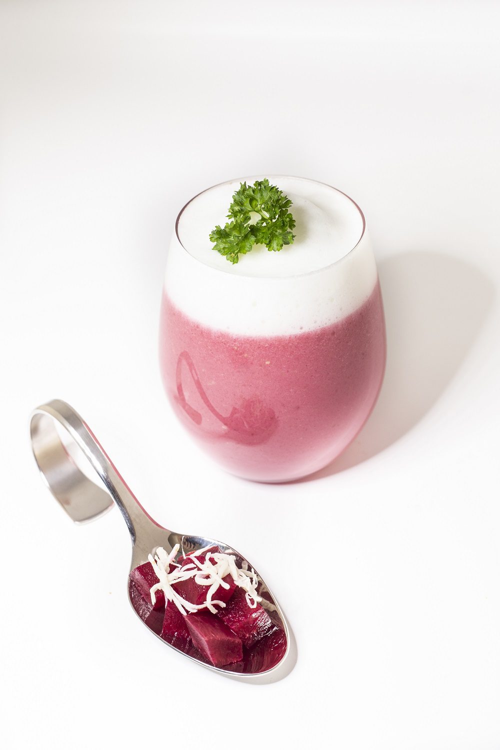 Rote Rüben Macchiato