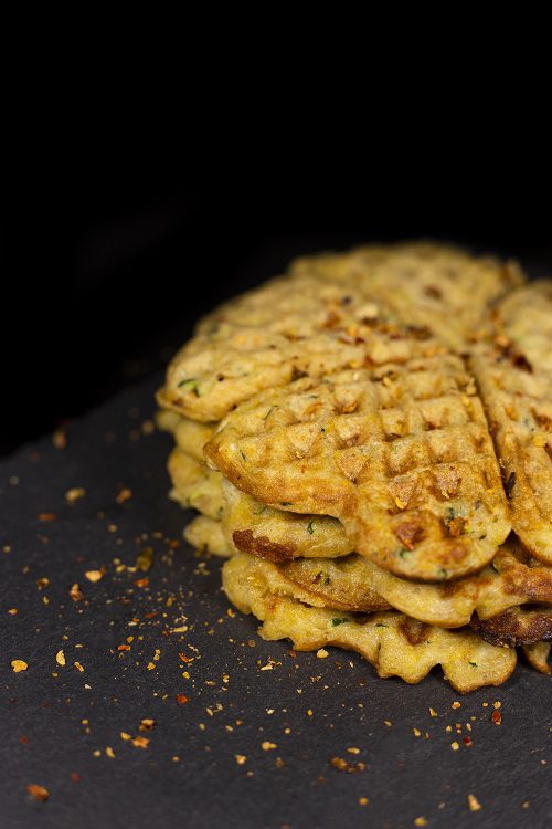 Zucchini-Waffeln