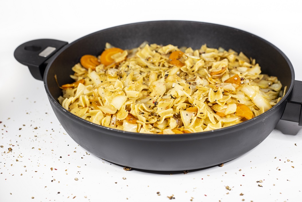 Karotten-Krautfleckerl