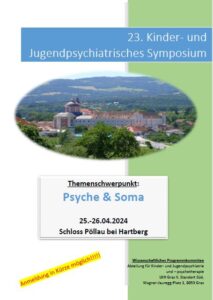 23. Kinder- und Jugendpsychiatrisches Symposium