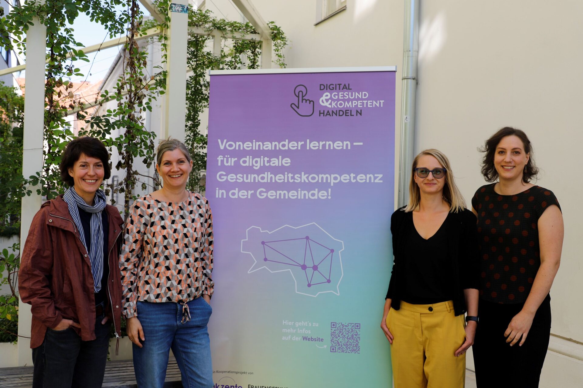 Digitale Gesundheitskompetenz_Team_c_Frauengesundheitszentrum Projektteam Digitale Gesundheitskompetenz