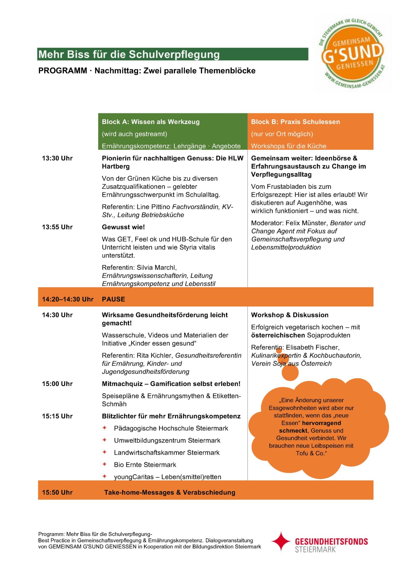 Programm Dialogveranstaltung von GGG_Mehr Biss für die Schulverpflegung_3
